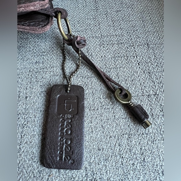 Linea Pelle Brown Leather Satchel bag - Picture 5 of 8